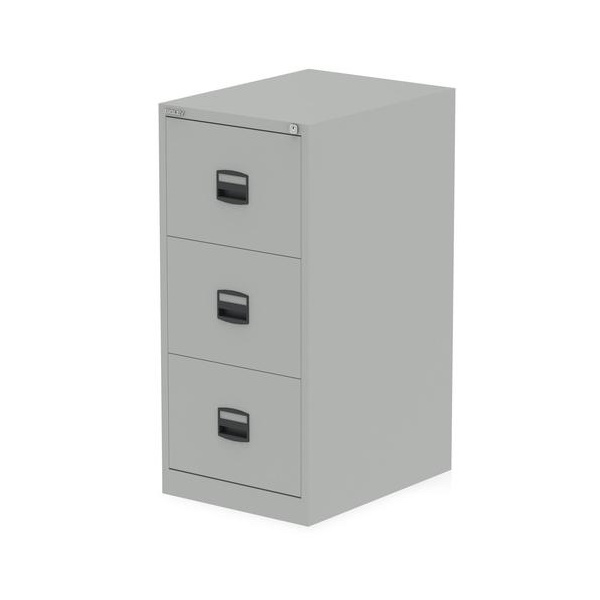 Click for a bigger picture.Qube by Bisley 3 Drawer Filing Cabinet Goo