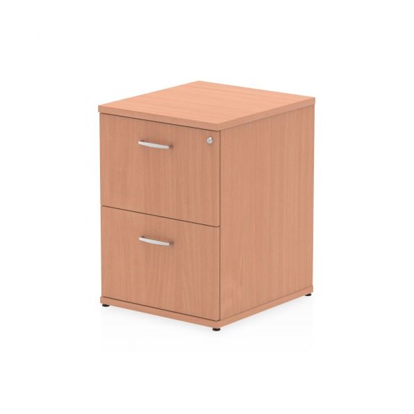 Click for a bigger picture.Impulse 2 Drawer Filing Cabinet Beech I000