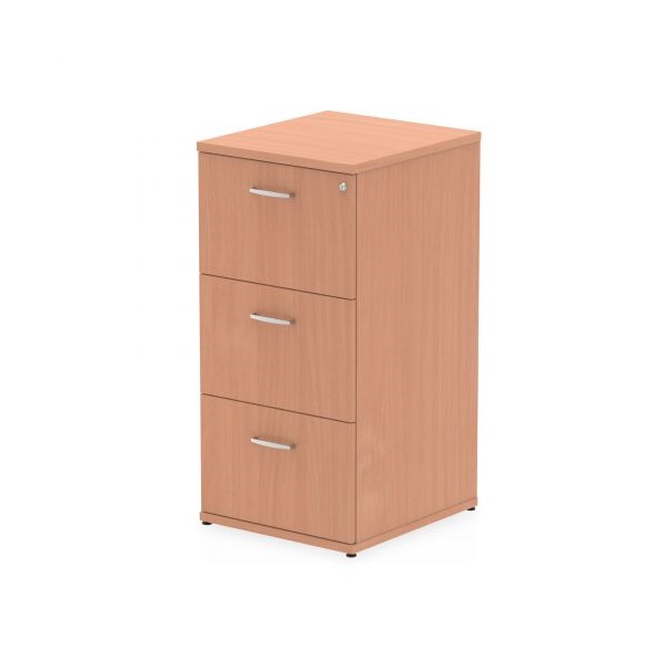 Click for a bigger picture.Impulse 3 Drawer Filing Cabinet Beech I000