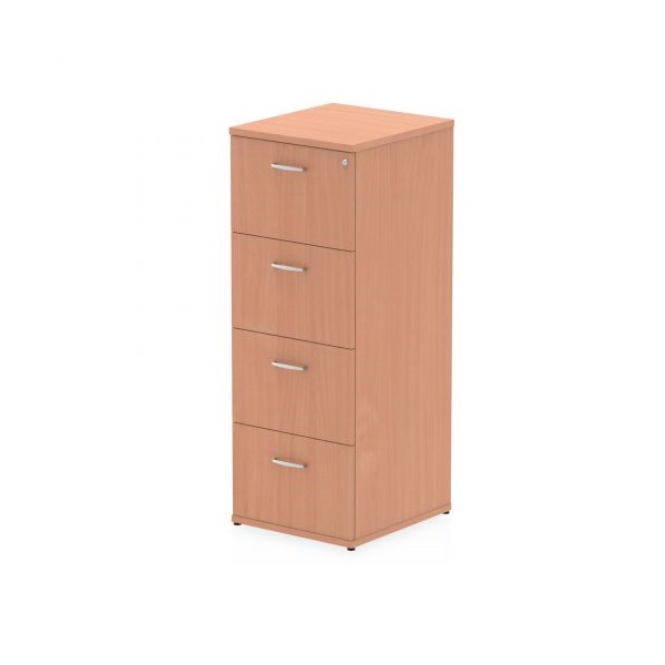 Click for a bigger picture.Impulse 4 Drawer Filing Cabinet Beech I000