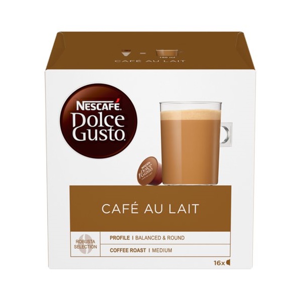 Click for a bigger picture.Nescafe Dolce Gusto Cafe Au Lait Coffee 16