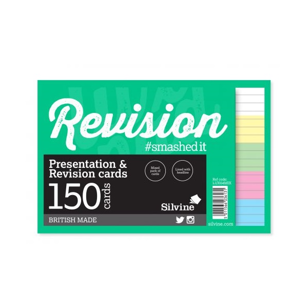 Click for a bigger picture.Silvine Revision and Presentation Cards Ru