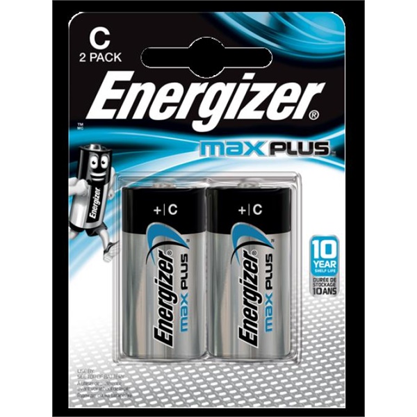 Click for a bigger picture.Energizer Max Plus C Alkaline Batteries (P