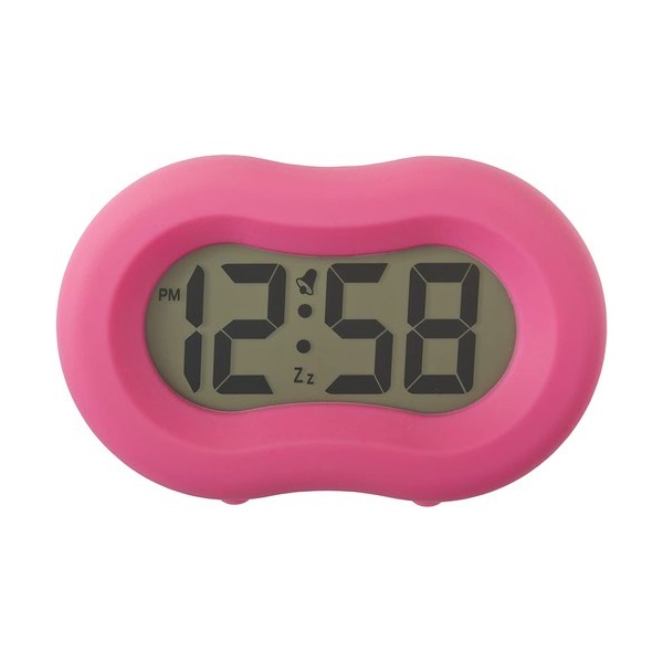 Click for a bigger picture.Acctim Vierra Alarm Clock Hot Pink 15110