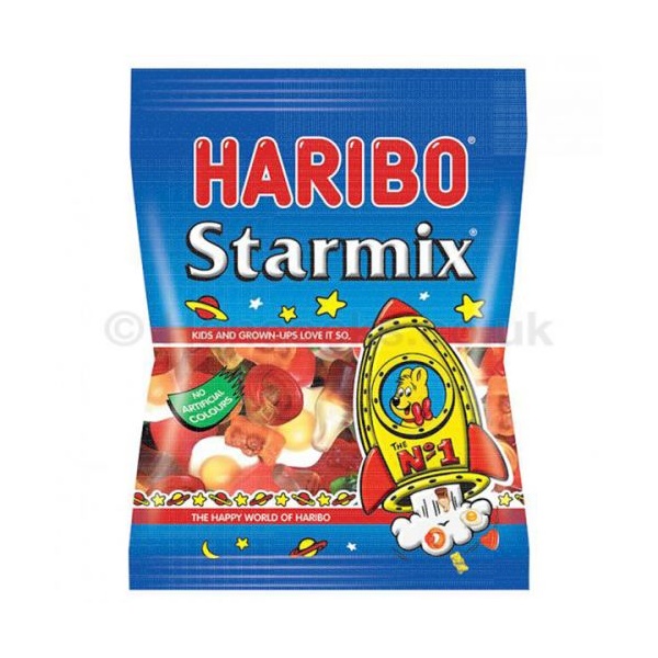 Click for a bigger picture.Haribo Starmix Sweets (Bag 160g) - 73073