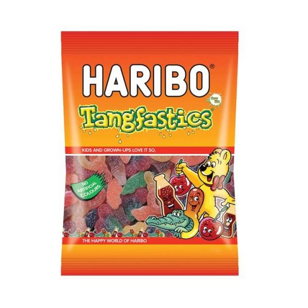Click for a bigger picture.Haribo Tangfastics Sour Sweets (Bag 160g)