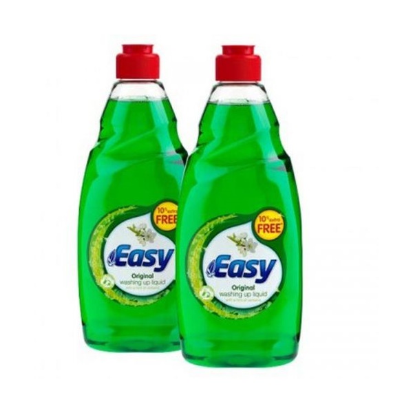 Click for a bigger picture.Easy Washing Up Liquid 500ml (Pack 2) 1015