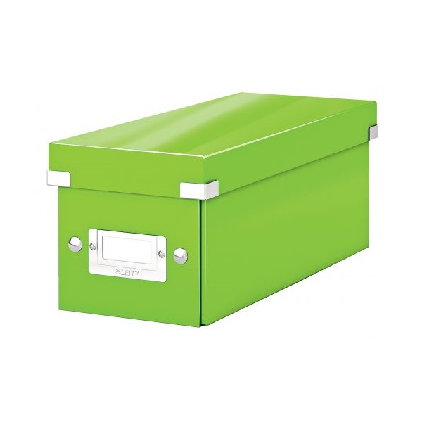 Click for a bigger picture.Leitz Click & Store CD Storage Box Green 6