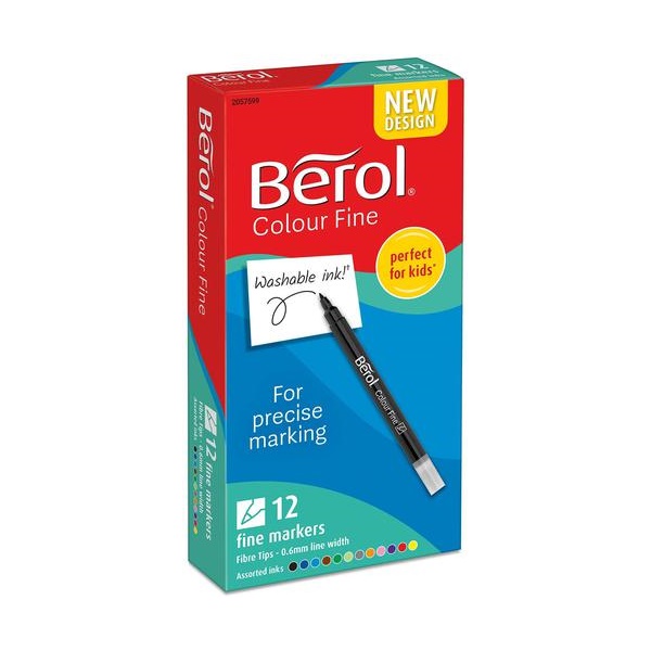 Click for a bigger picture.Berol Color Fine Fibre Tip Colouring Pen 0