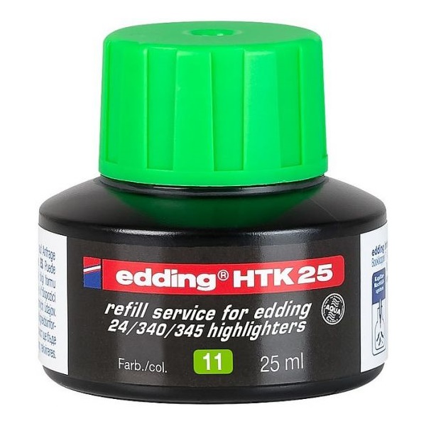 Click for a bigger picture.edding HTK 25 Bottled Refill Ink for Highl