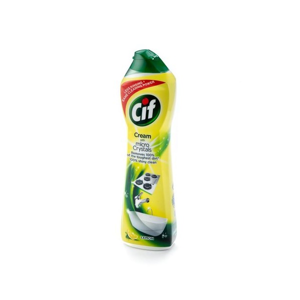 Click for a bigger picture.CIF Cream Cleaner Lemon Multi-Surface 500m