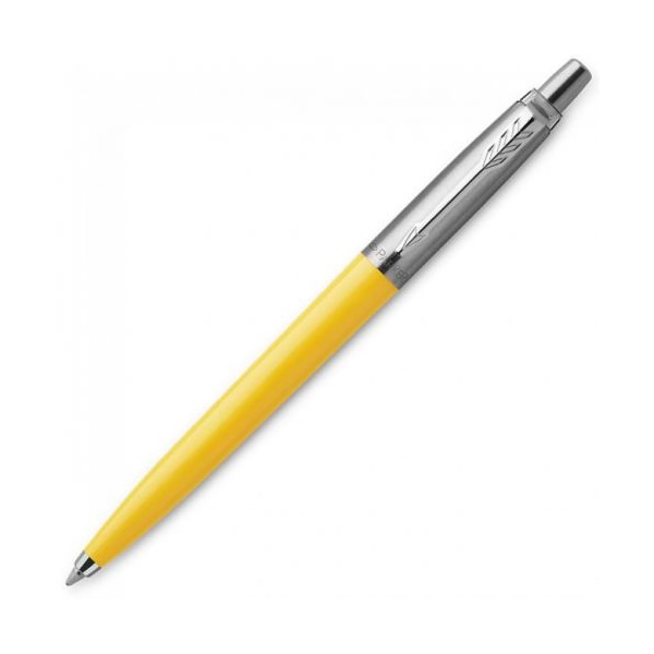 Click for a bigger picture.Parker Jotter Ballpoint Pen Yellow Barrel
