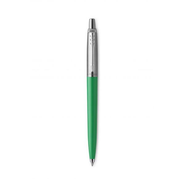 Click for a bigger picture.Parker Jotter Ballpoint Pen Green Barrel B