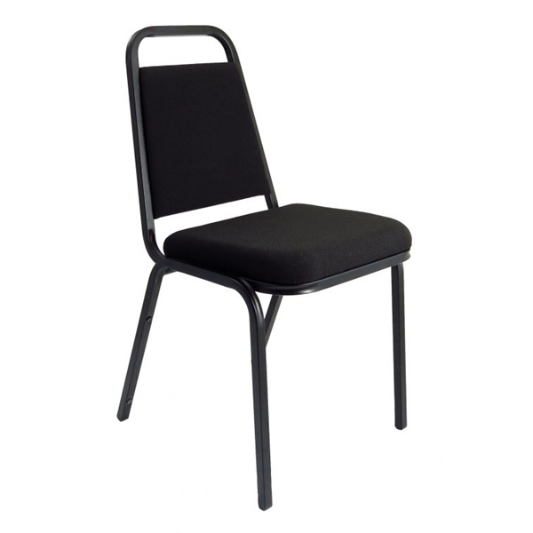 Click for a bigger picture.Banqueting Stacking Visitor Chair Black Fr