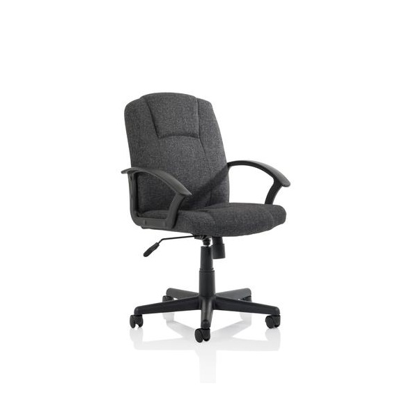 Click for a bigger picture.Bella Executive Managers Chair Charcoal Fa