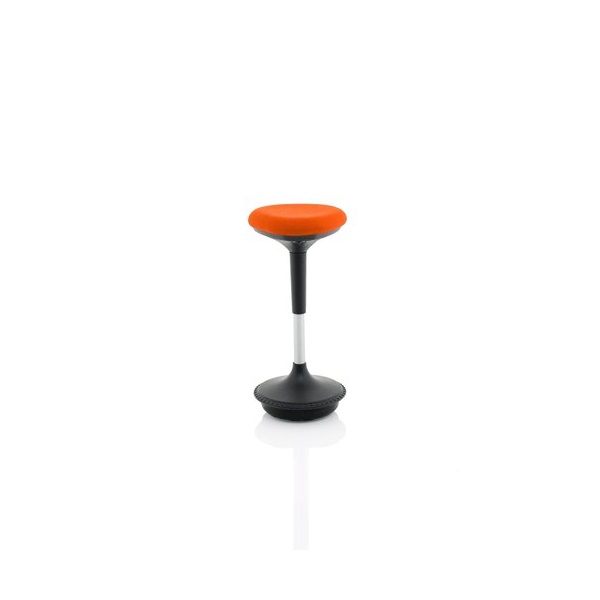 Click for a bigger picture.Sitall Deluxe Vistor Stool Fabric Seat Man