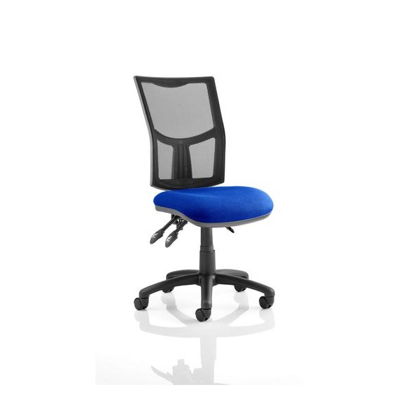 Click for a bigger picture.Eclipse Plus III Chair Mesh Back With Blue