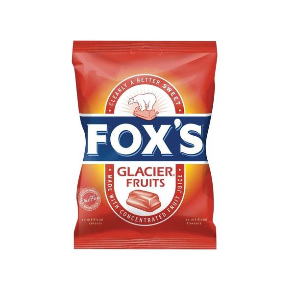 Click for a bigger picture.Foxs Glacier Fruits Sweets 195g (Pack 12)