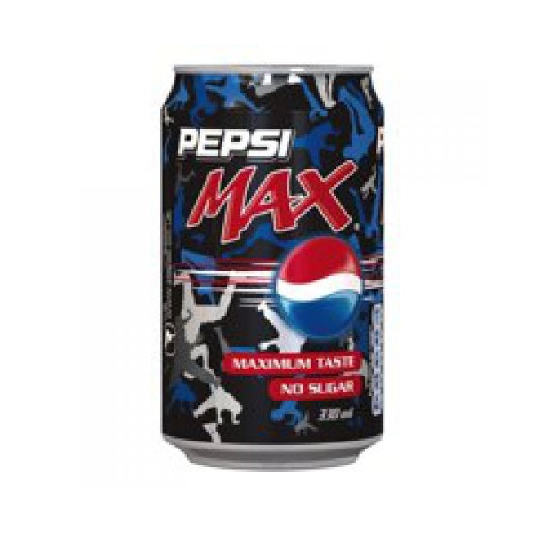 Click for a bigger picture.Pepsi Max Drink Can 330ml (Pack 24) 402005