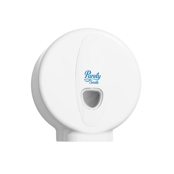 Click for a bigger picture.Purely Smile Mini Jumbo Toilet Roll Dispen