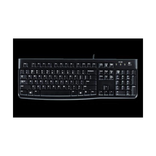 Click for a bigger picture.Logitech K120 Keyboard