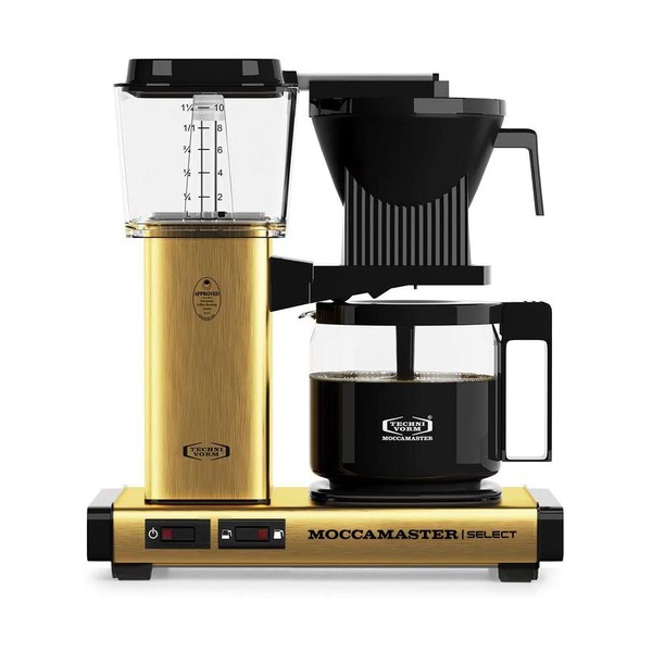 Click for a bigger picture.Moccamaster KBG 741 Select Brushed Brass C