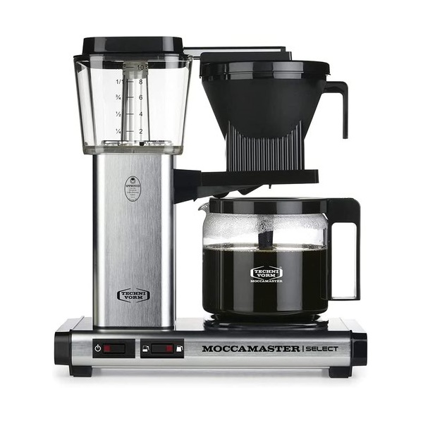 Click for a bigger picture.Moccamaster KBG 741 Select Brushed Silver