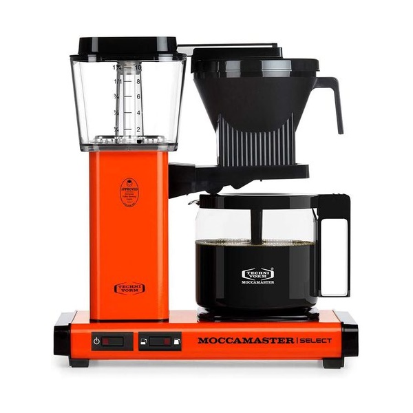 Click for a bigger picture.Moccamaster KBG 741 Select Orange Coffee M