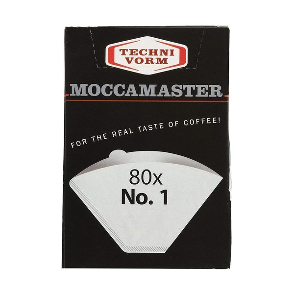 Click for a bigger picture.Moccamaster Coffee Paper Filter Number 1 8