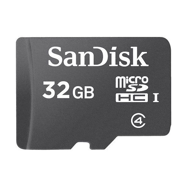 Click for a bigger picture.SanDisk SDSDQM 32GB Class 4 MicroSDHC Memo