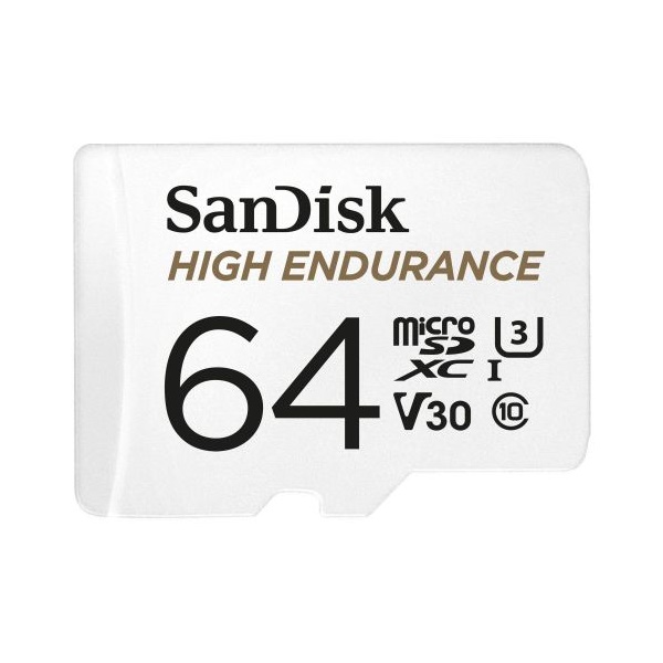 Click for a bigger picture.SanDisk High Endurance 64GB UHS-I Class 10