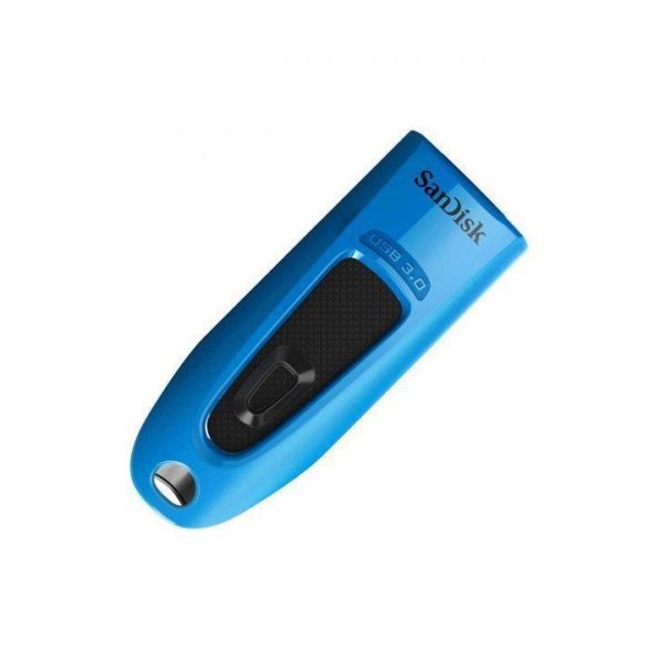 Click for a bigger picture.SanDisk 32GB Ultra USB3.0 Slide Blue Flash