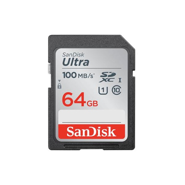 Click for a bigger picture.SanDisk Ultra 64GB SDXC UHSI Class 10 Memo