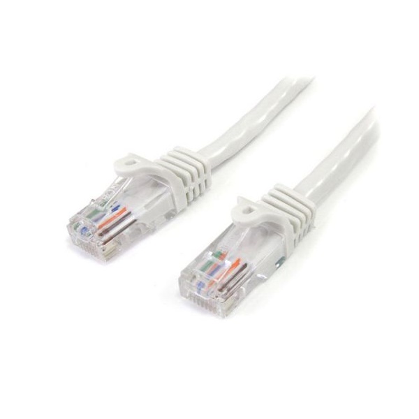 Click for a bigger picture.StarTech.com 2m White Cat5e Patch Cable