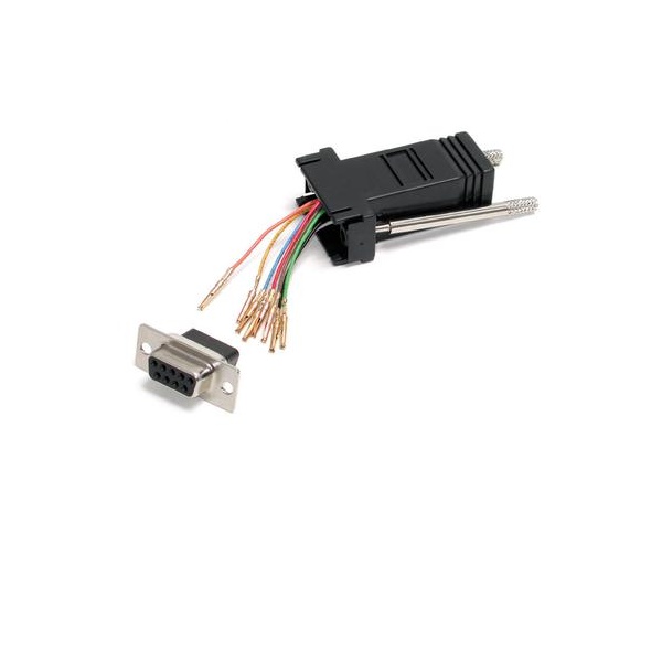 Click for a bigger picture.StarTech.com DB9 to RJ45 Modular Adapter F