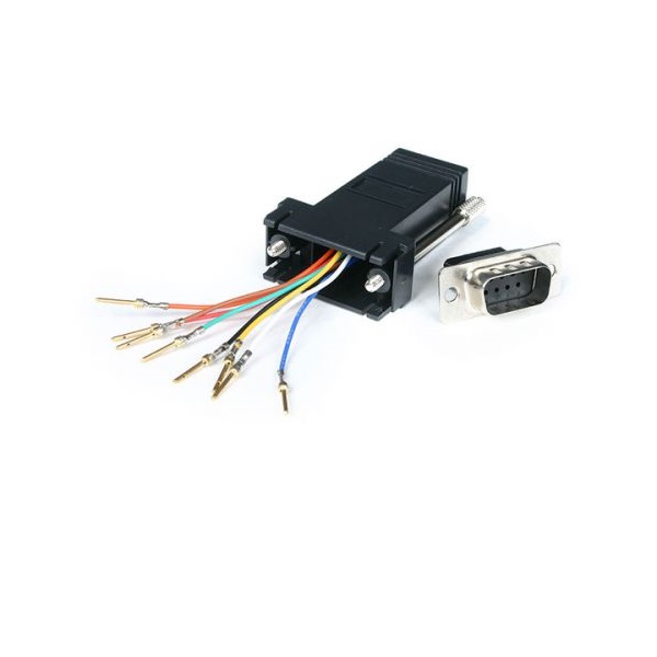 Click for a bigger picture.StarTech.com DB9 to RJ45 Modular Adapter M