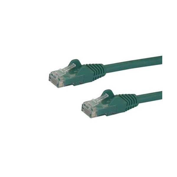 Click for a bigger picture.StarTech.com 1m Green Snagless Cat6 UTP Pa