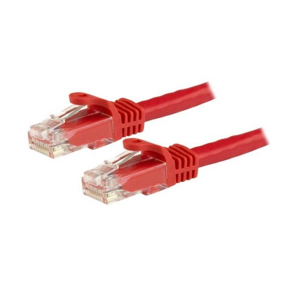 Click for a bigger picture.StarTech.com 1m Red Cat6 Patch Cable Snagl