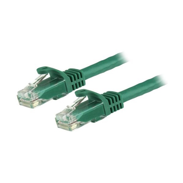 Click for a bigger picture.StarTech.com 50cm Green Snagless RJ45 Patc