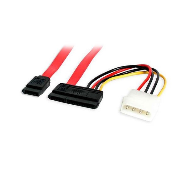 Click for a bigger picture.StarTech.com 18in SATA Data Cable with LP4