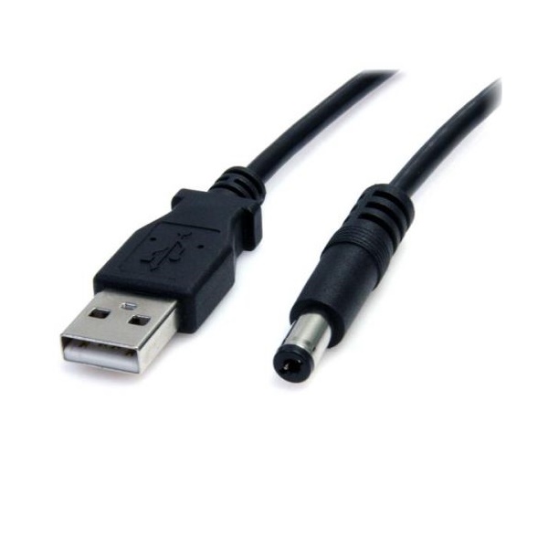 Click for a bigger picture.StarTech.com 2m USB to Type M Barrel Cable