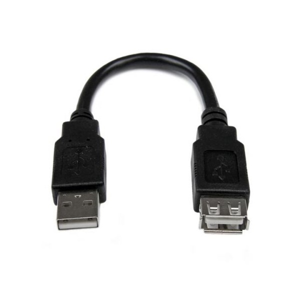 Click for a bigger picture.StarTech.com 6in USB 2.0 Extension Adapter