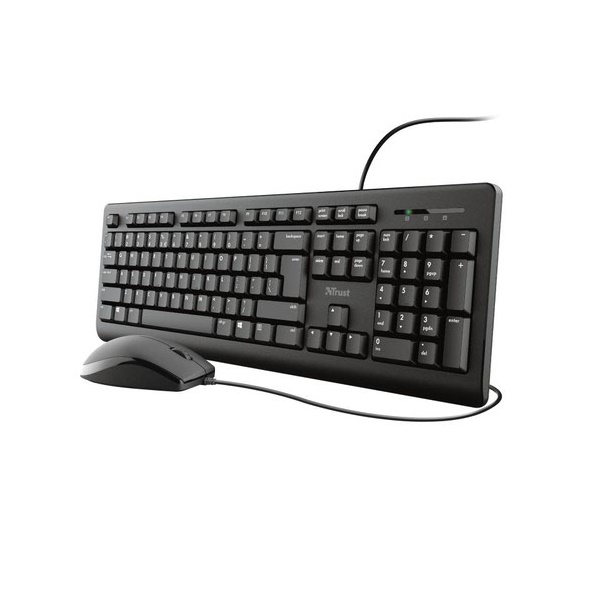 Click for a bigger picture.Trust Primo Keyboard And 1000 DPI Mouse Se