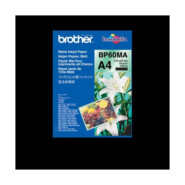 Click for a bigger picture.Brother A4 Matte White Inkjet Printing Pap