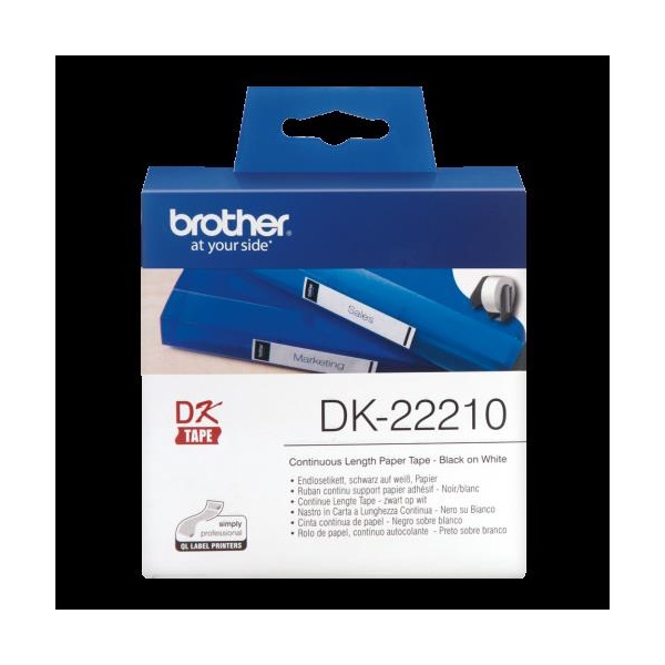 Click for a bigger picture.Brother Continuous Paper Roll 29mm x 30m -