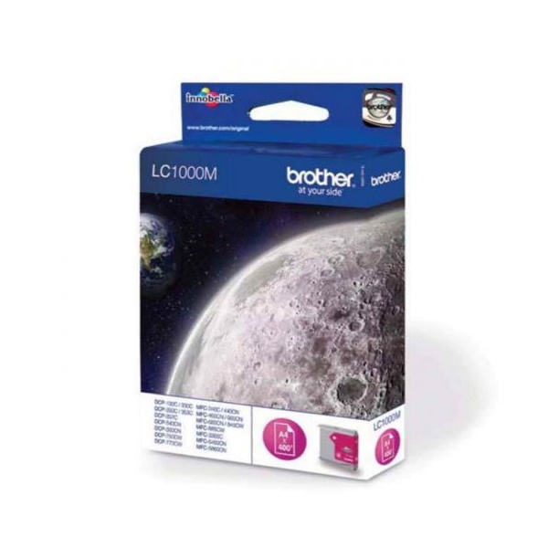 Click for a bigger picture.Brother Magenta Ink Cartridge 7ml - LC1000