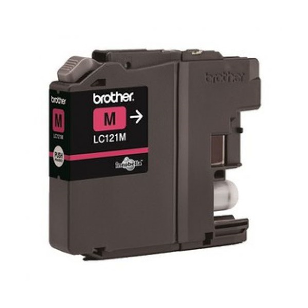 Click for a bigger picture.Brother Magenta Ink Cartridge 4ml - LC121M