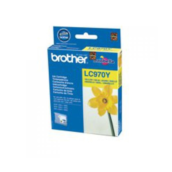 Click for a bigger picture.Brother Yellow Ink Cartridge 8ml - LC970Y