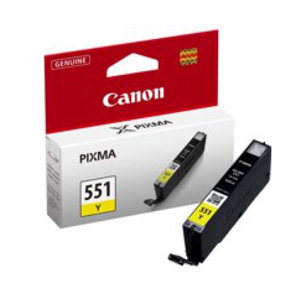 Click for a bigger picture.Canon CLI551Y Yellow Standard Capacity Ink