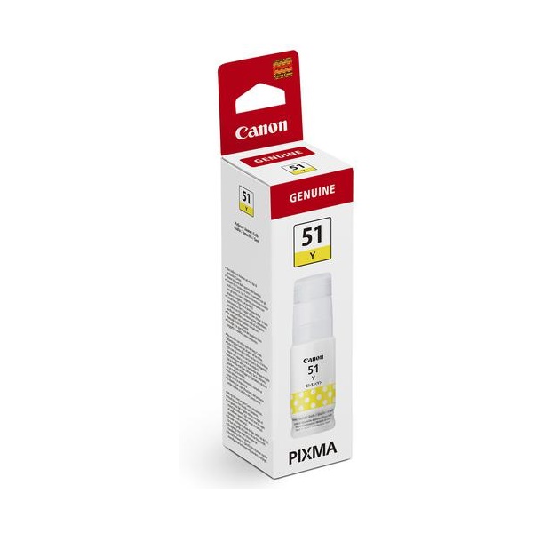 Click for a bigger picture.Canon GI51Y Yellow Standard Capacity Ink B